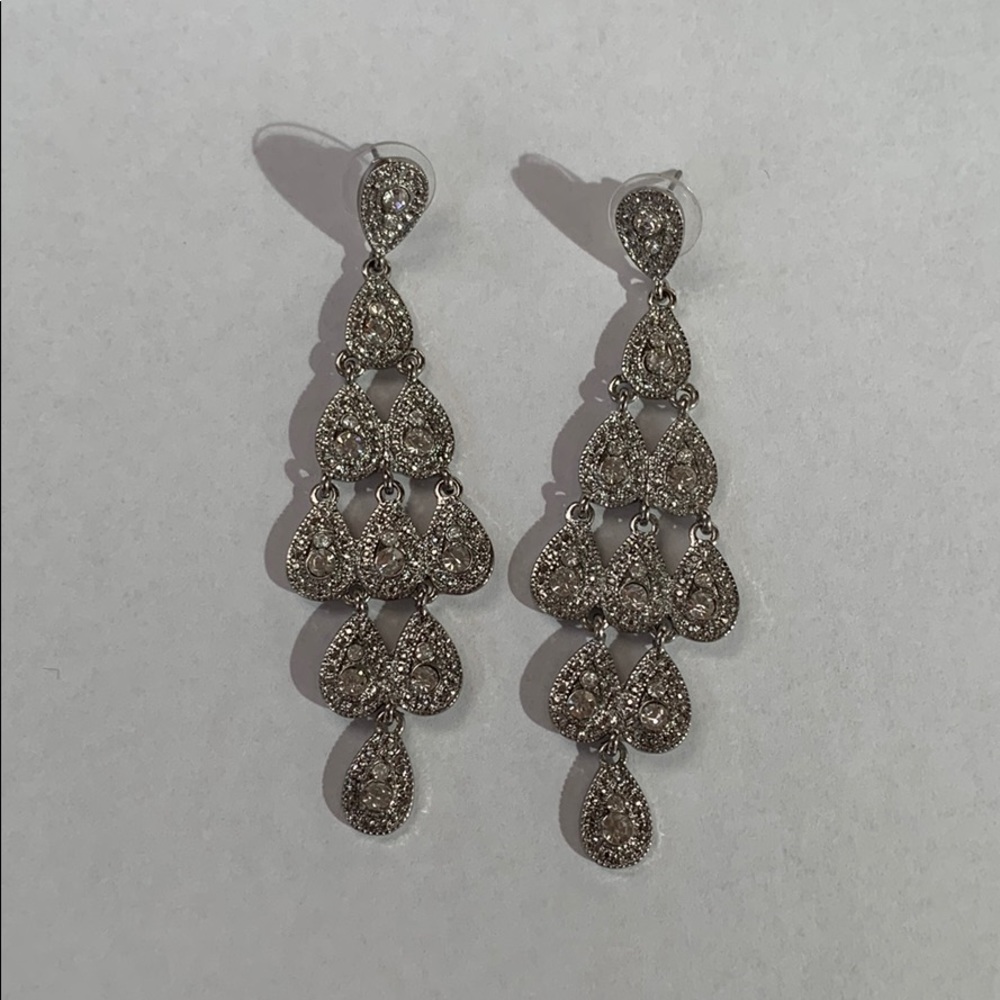 Silver earrings
